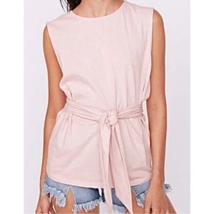 EXPRESS Tie Waist Top